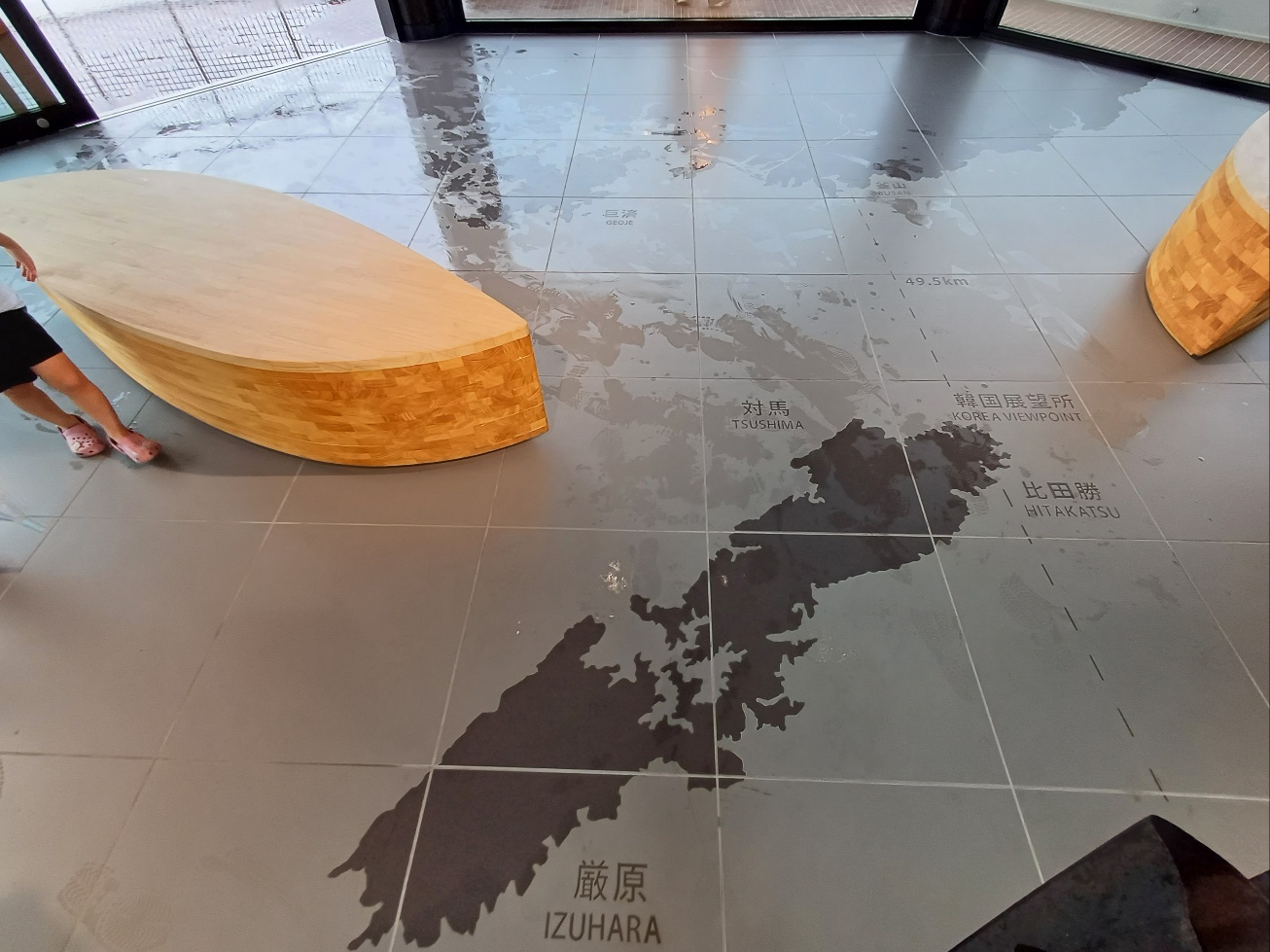 한국전망대_바닥_지도