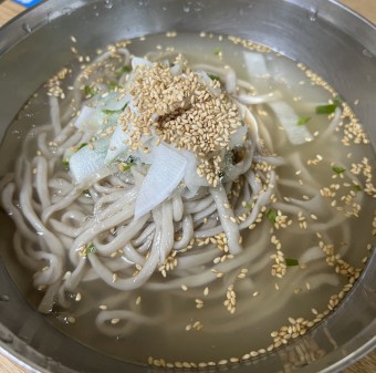 냉칼국수 달인