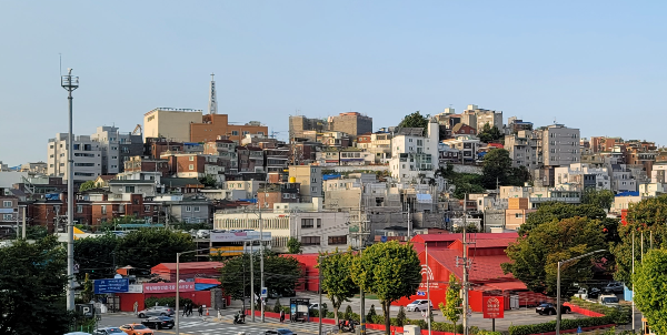 급경사 위험지역 이미지