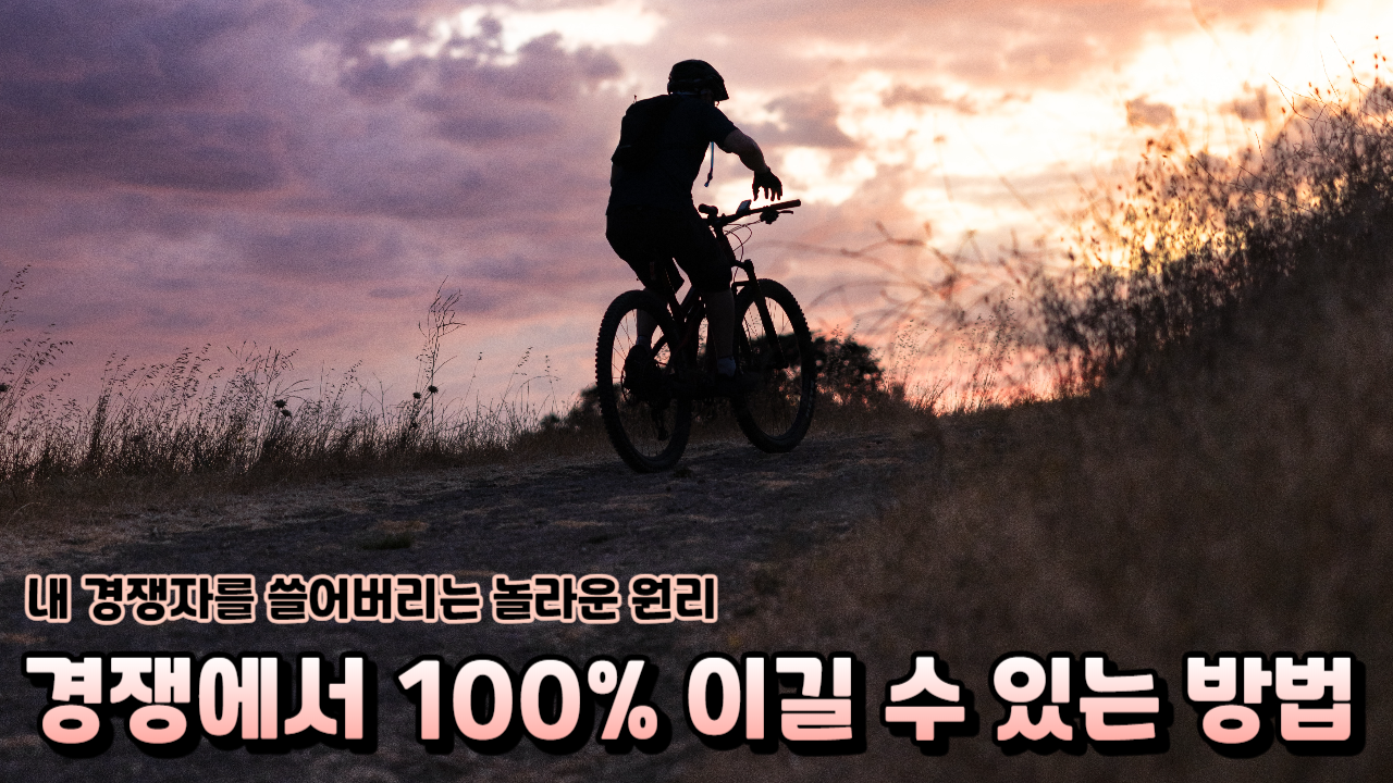  내 경쟁자를 쓸어버리는 놀라운 원리