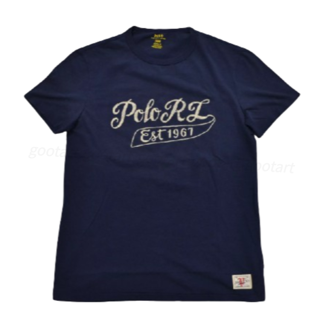 폴로랄프로렌 Polo Ralph Lauren Embroidered Logo Custom Fit Tee