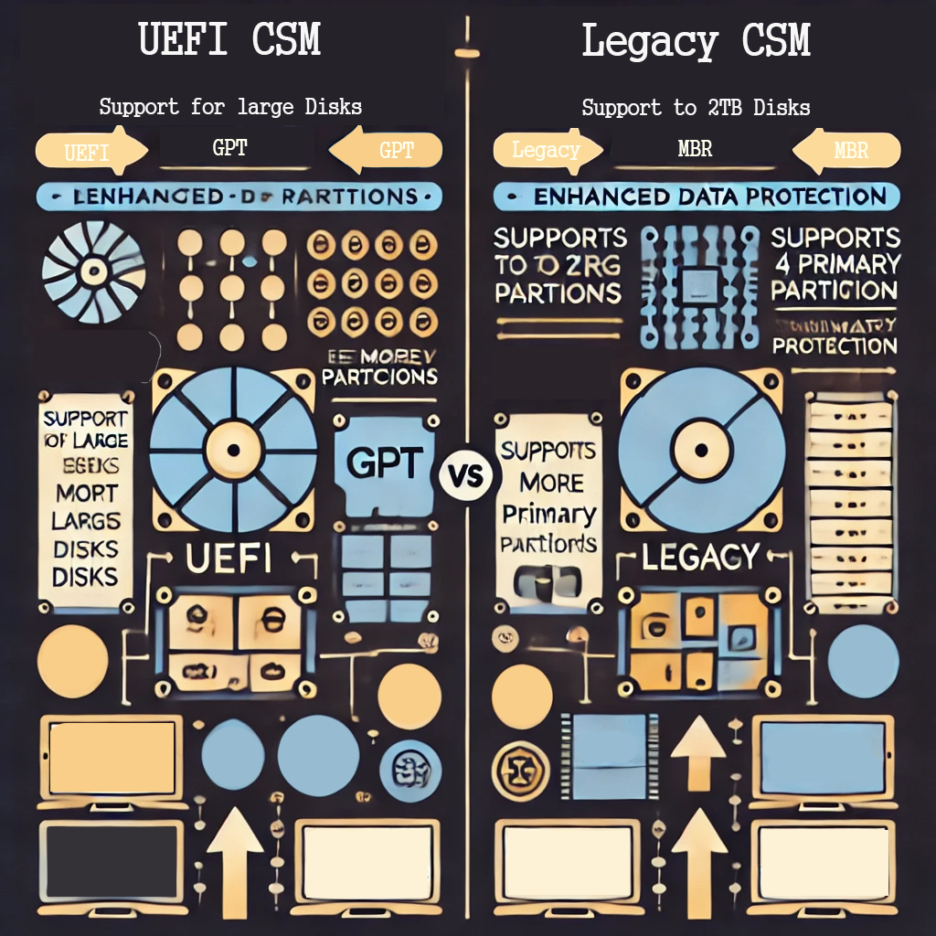 UEFI Legacy CSM