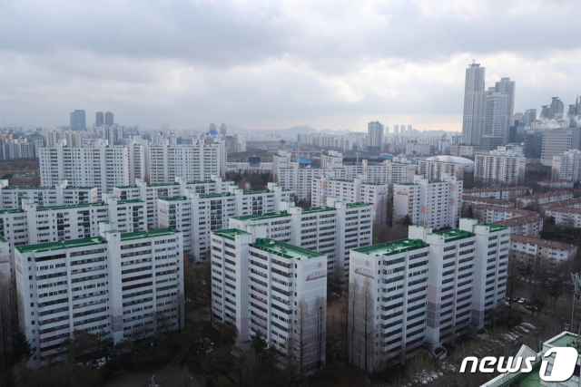 서울 양천구 목동 아파트 단지 모습.