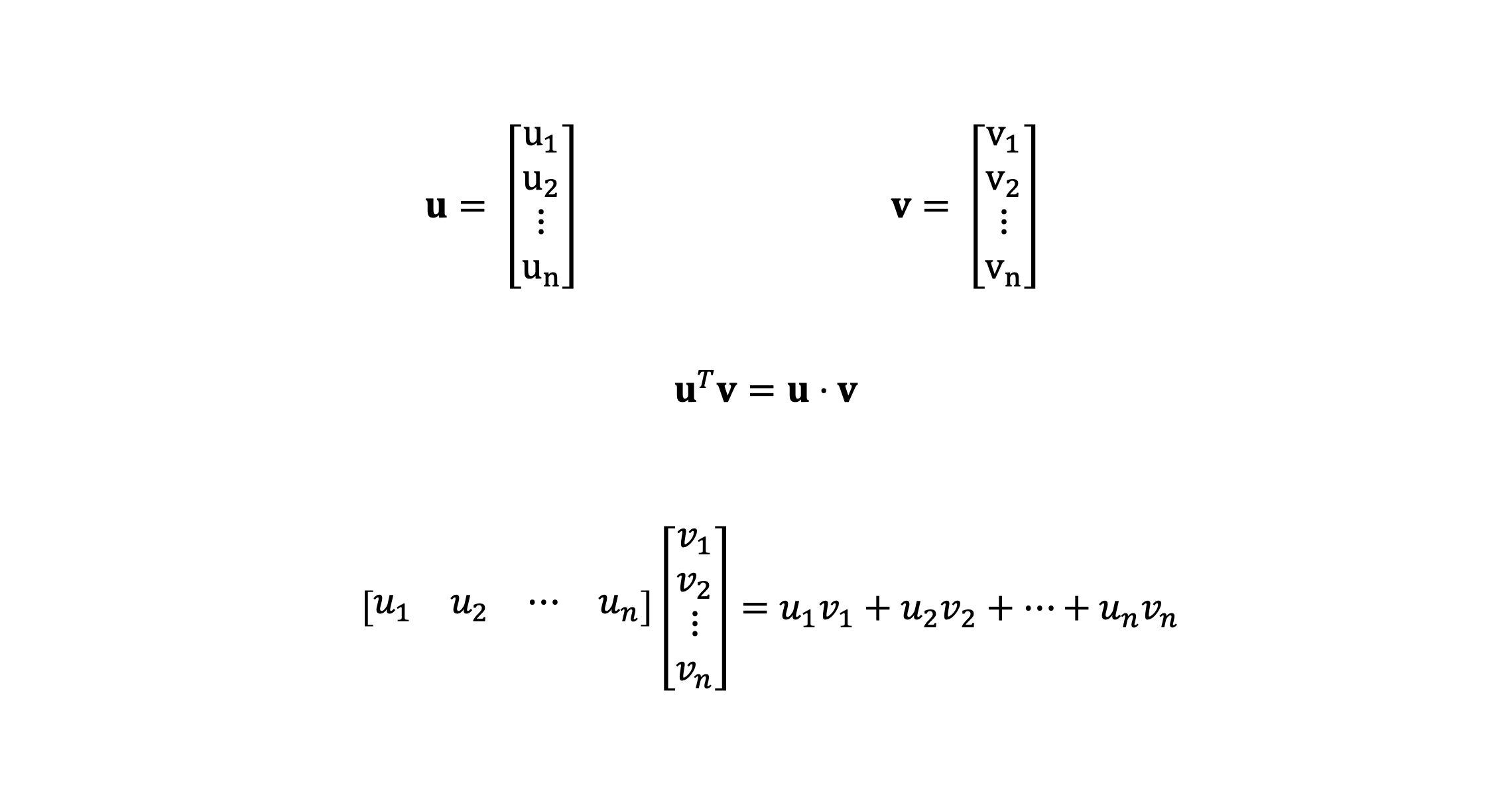  [선형대수학] Inner product(내적)와 Length, Distance
