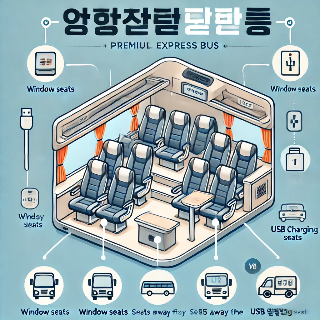 고속버스 명당 좌석&amp;#44; 우등 고속버스 명당 4