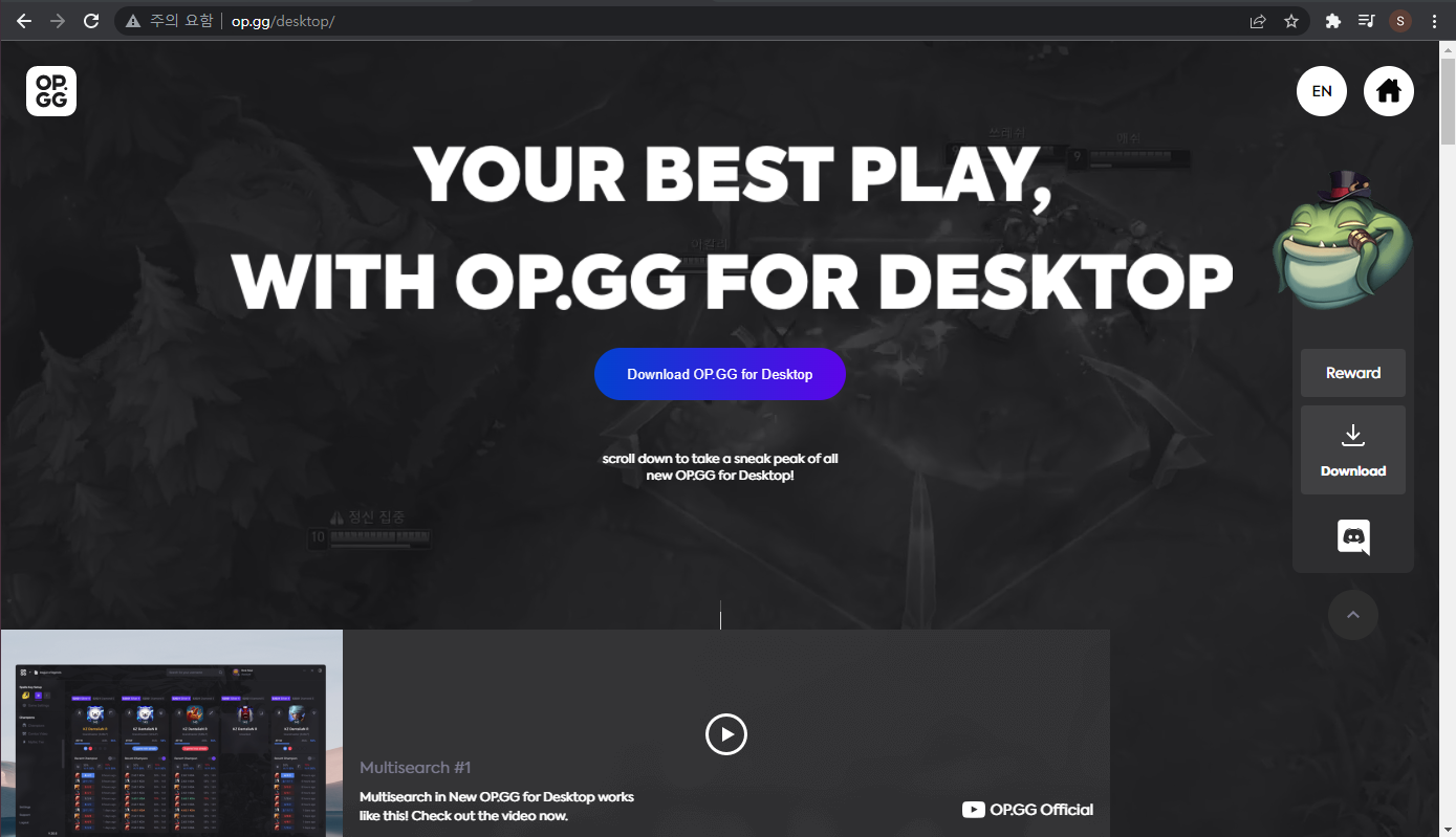 op-gg-공식홈페이지