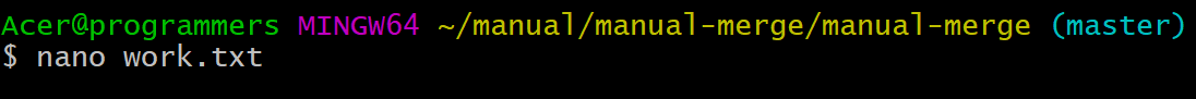 GIT CLI - Branch & Conflict 4.3. 병합: 같은파일, 다른부분 병합