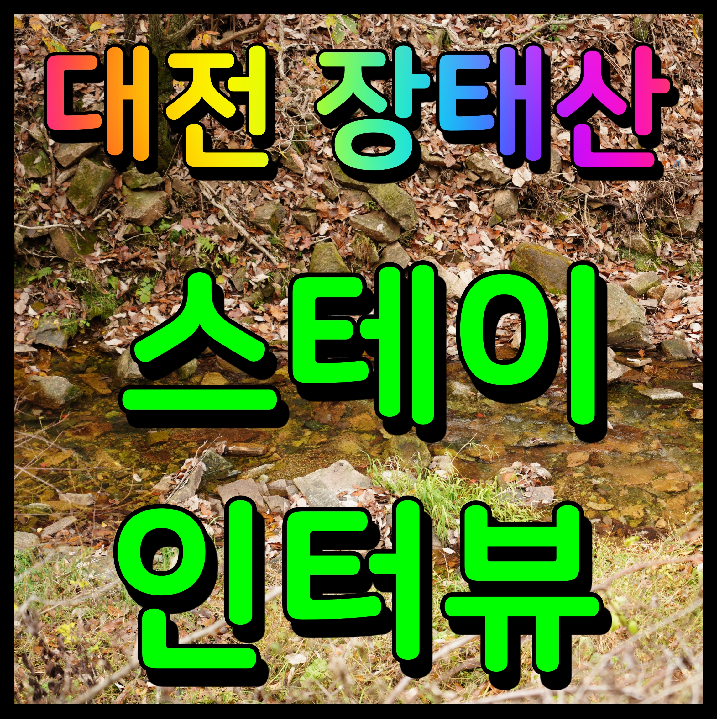  스테이 인터뷰 장태산 대전 노천탕 펜션 아이와 함께 가족 여행 떠나볼까