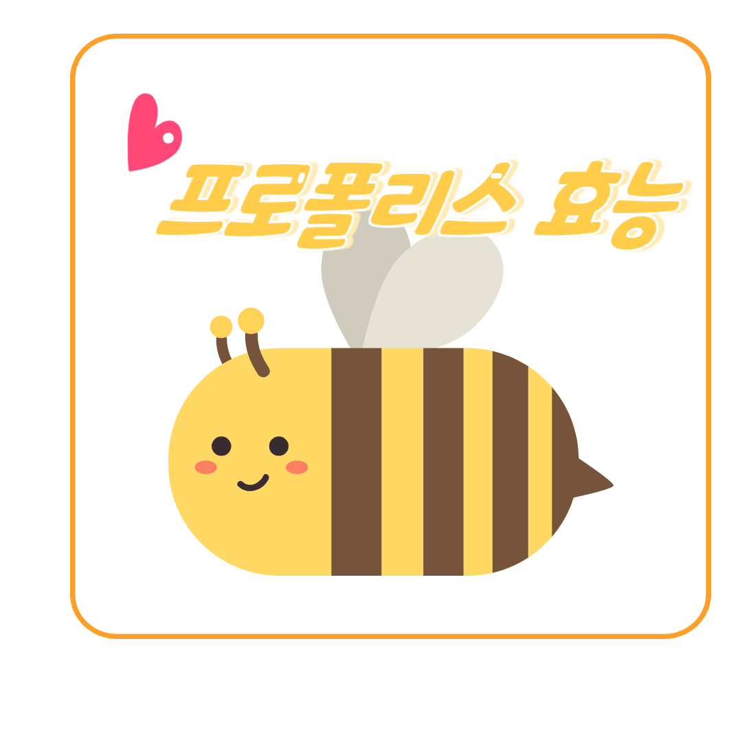  프로폴리스 효능, 자연의 힘을 담은 보석 같은 물질