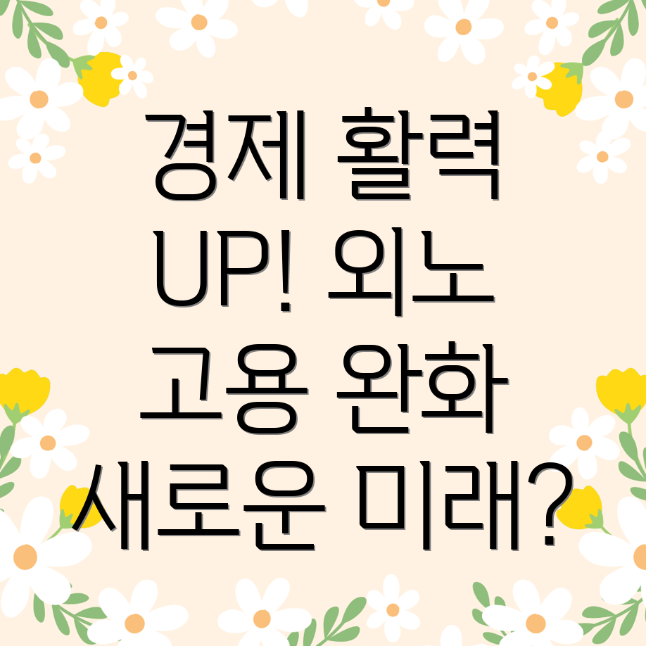 외국인 노동자 고용 정책