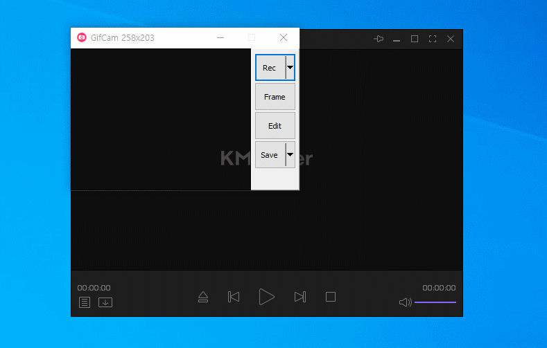  간단한 움짤 만들기 프로그램  gif cam 다운로드 및 사용법