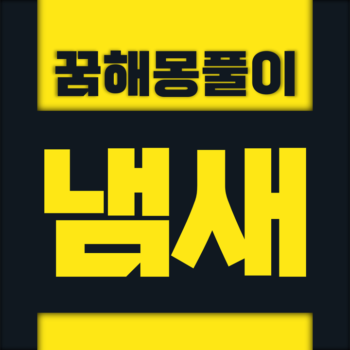  [꿈해몽풀이] 냄새 꿈해몽 모음 (냄새, 악취, 향기)