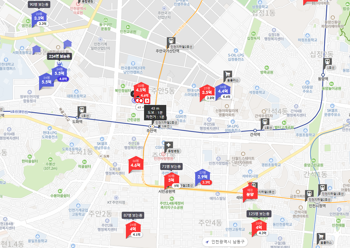  21년 주안역 신일 해피트리 & 주안역 센트레빌