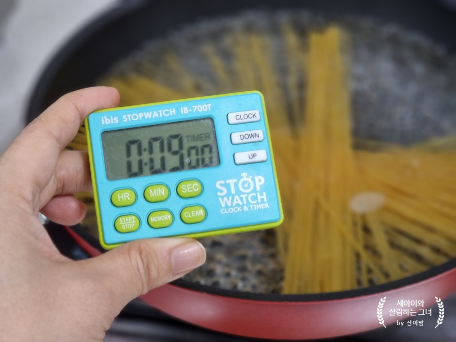 바질 파스타 만들기 바질페스토 파스타 만들기 링귀니 파스타 33