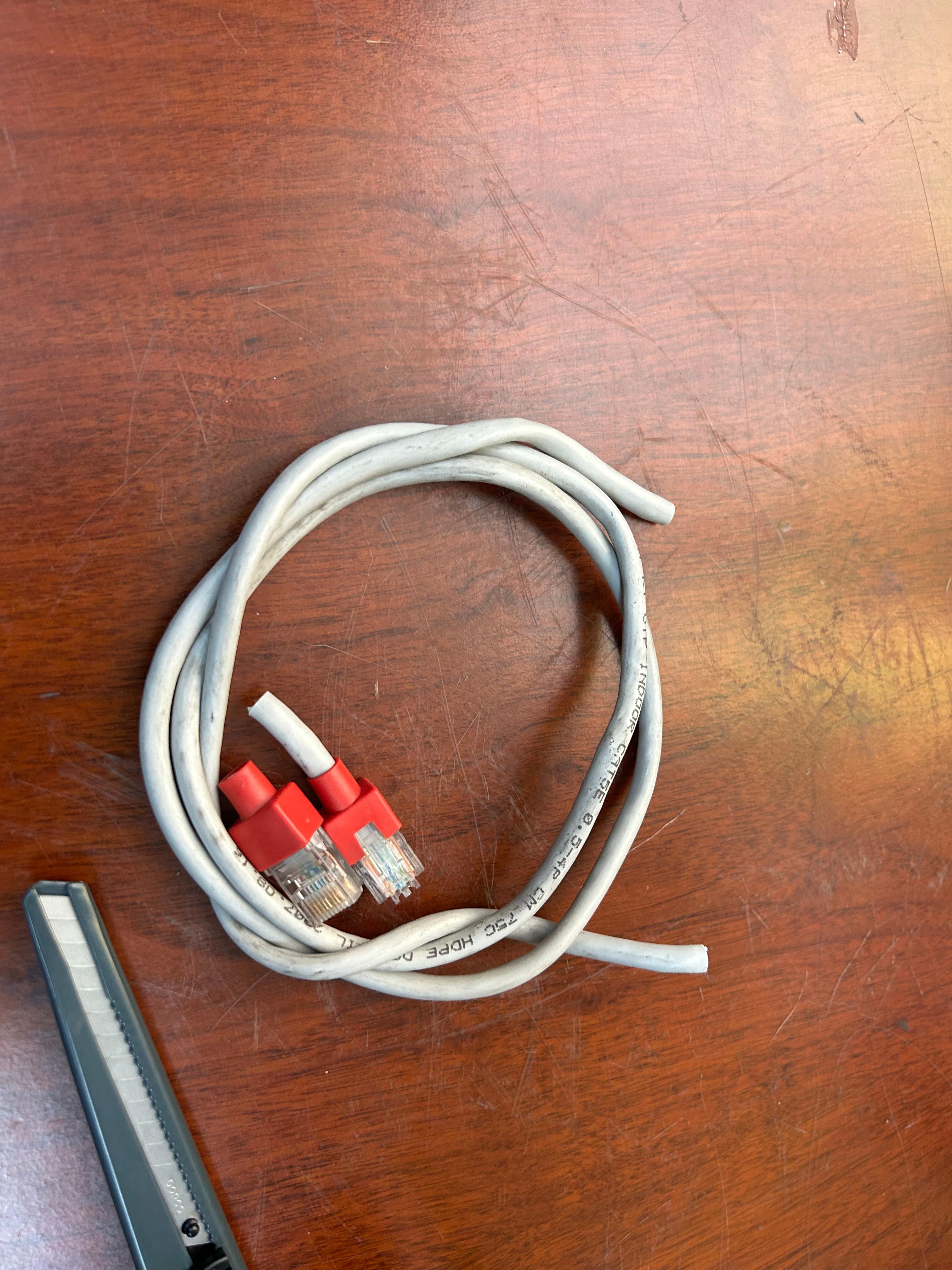 충주 사무실 네트워크 장비 점검 및 메인선로 손실 케이블 교체