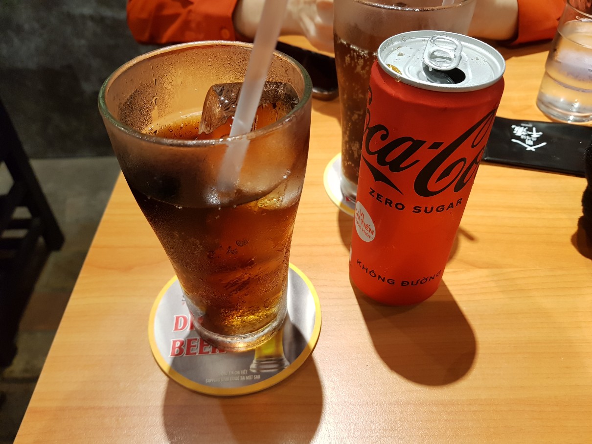 호치민 1군 레탄톤 일본인 거리 라멘 맛집 Miso Chikura Saigon - 제로 콜라