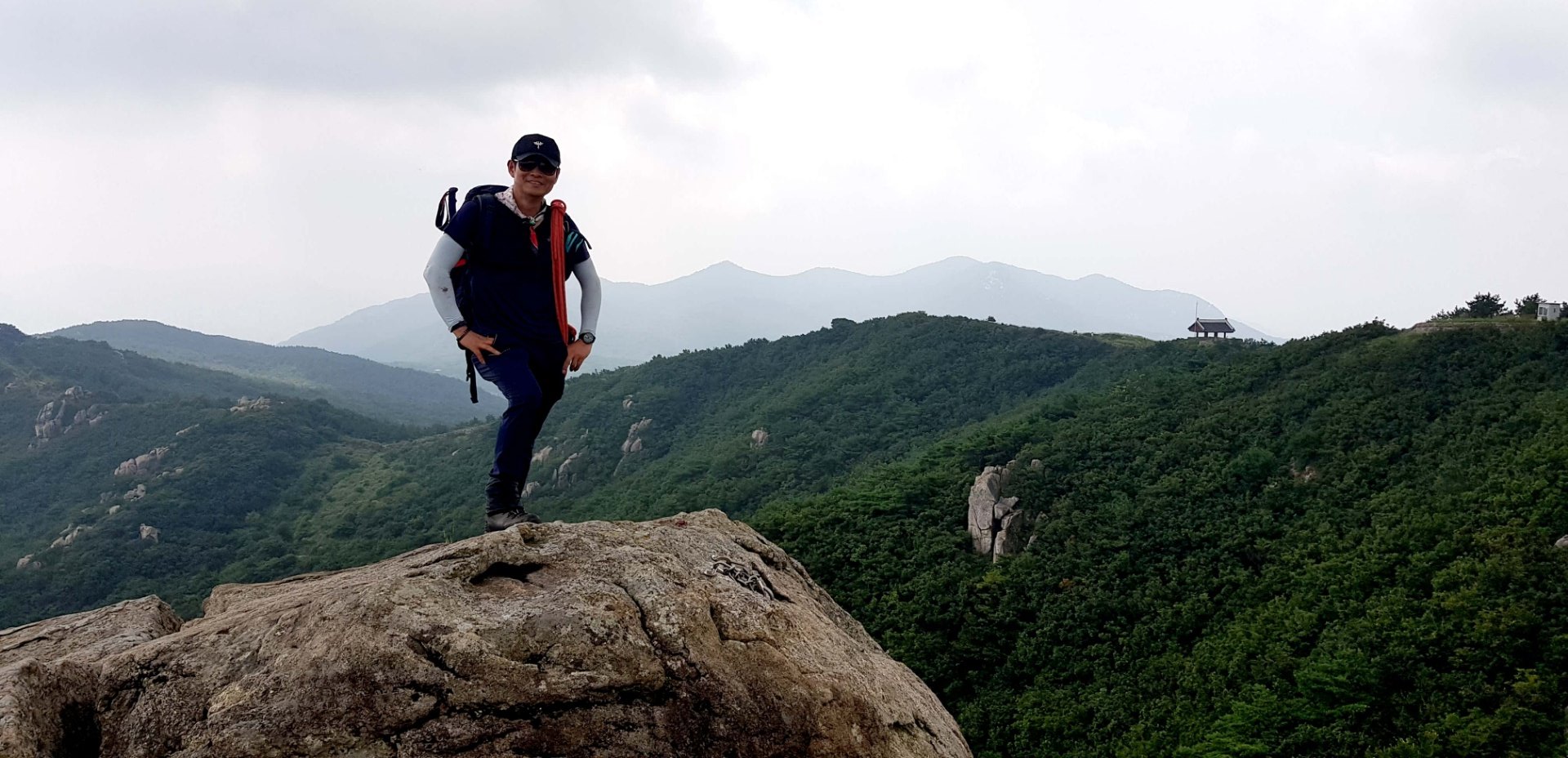 부산 금정산 무명릿지