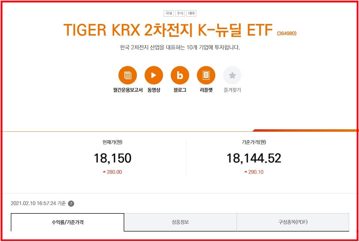 TIGER_KRX_2차전지_K-뉴딜_ETF