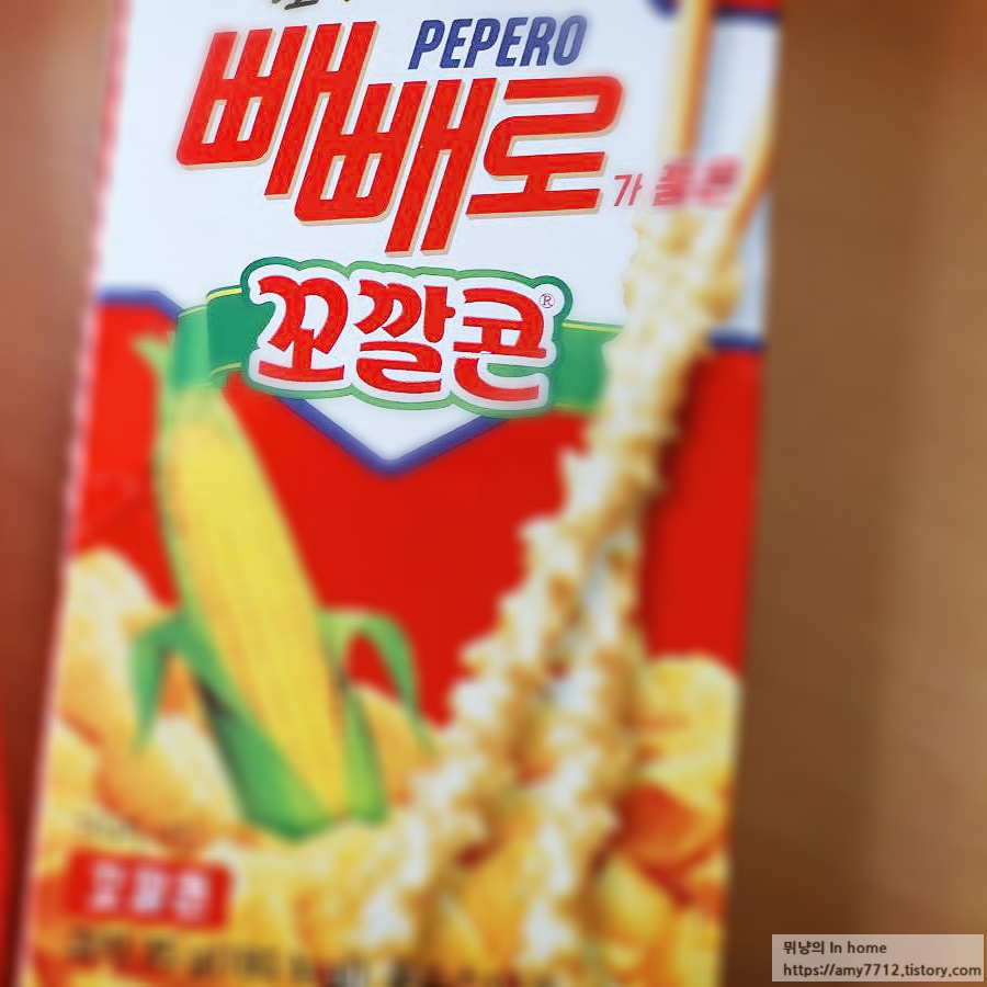  꼬깔콘맛이 나는 빼빼로 내돈내산 후기
