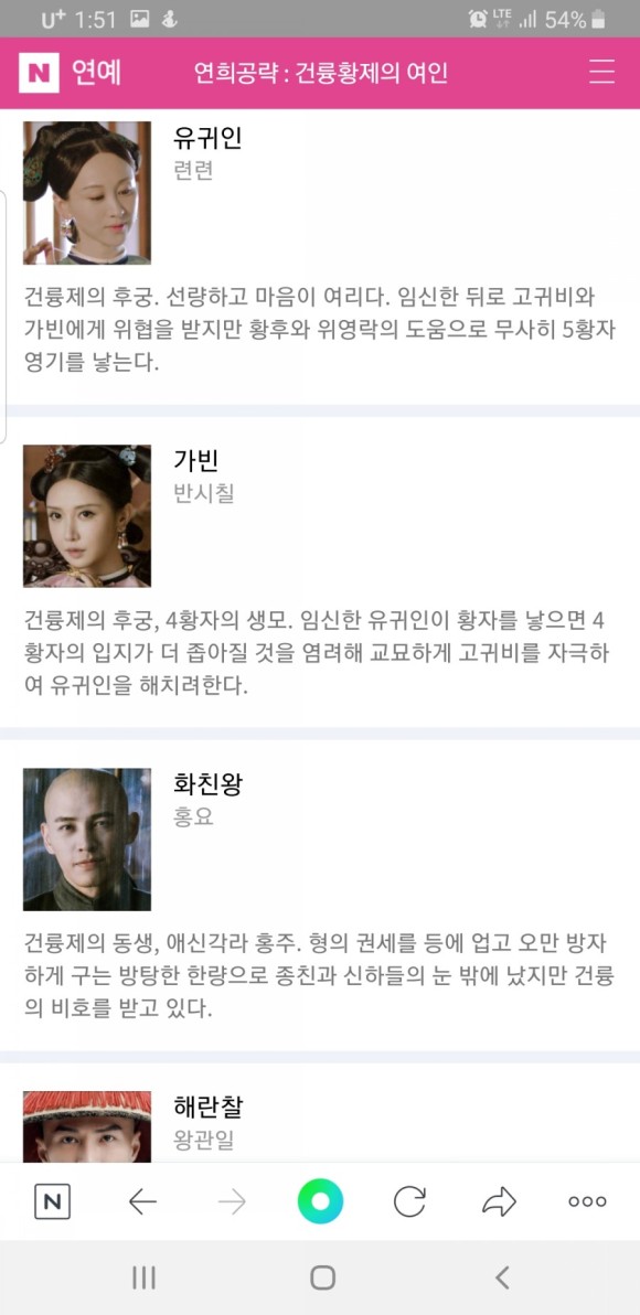 연희공략 건륭황제의 연인연희공략ㅡ건륭황제의 2