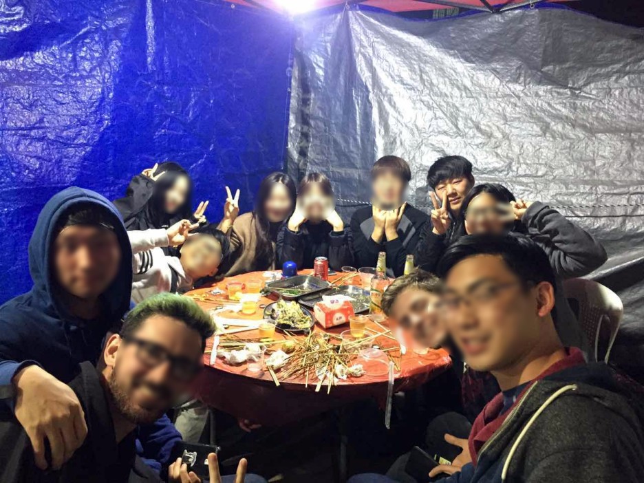  [170309] 삽겹살 파티, 카페, 샤오카오