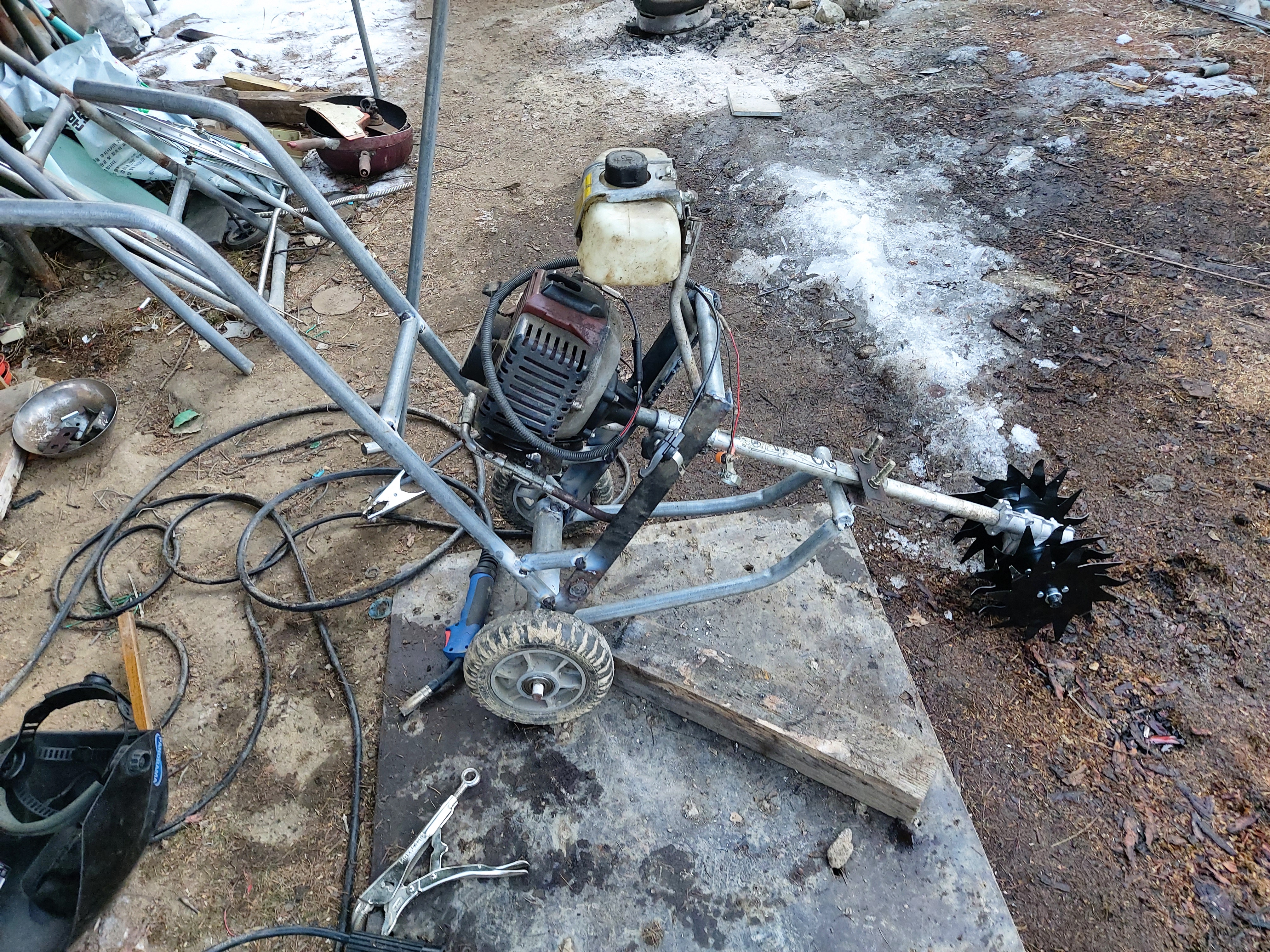 수레형 예초기 (두바퀴) 7