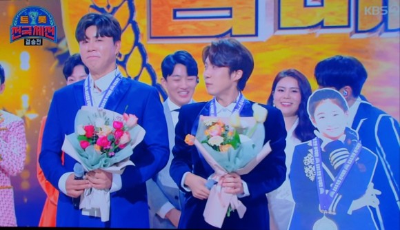 kbs스토리 ⭕ KBS 트롯전국체전 우승 금메달 가수 진해성 은메달 3