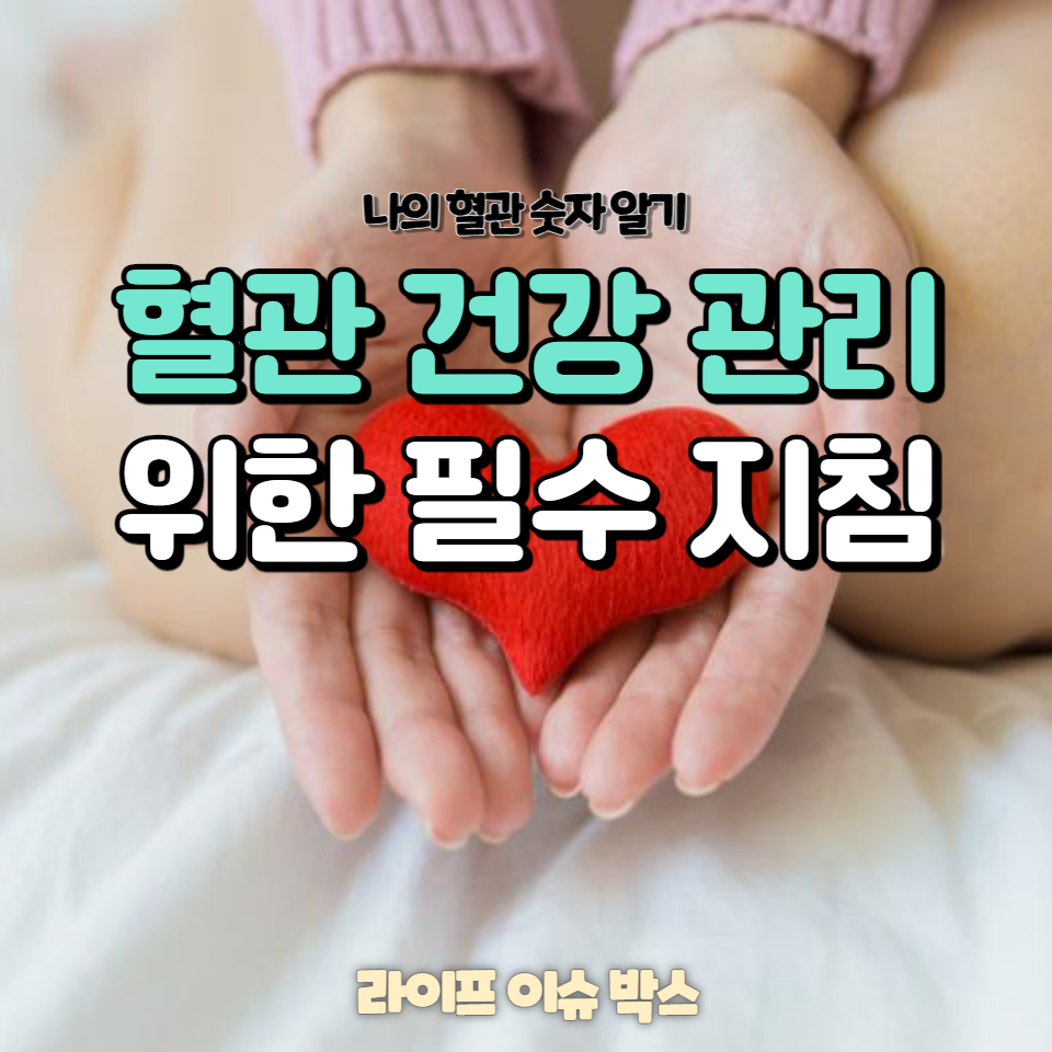 혈관 건강의 중요성을 배우고&#44; 혈관을 건강하게 유지하기 위한 생활 습관&#44; 음식&#44; 운동 방법 등을 알아보세요. 건강한 혈관은 삶의 질을 향상시키는 첫걸음입니다.