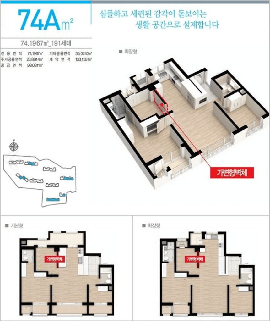  일곡 엘리체 프라임 평면도 분양가 시세 단지배치도 임장 후기(삼각동 엘리체)