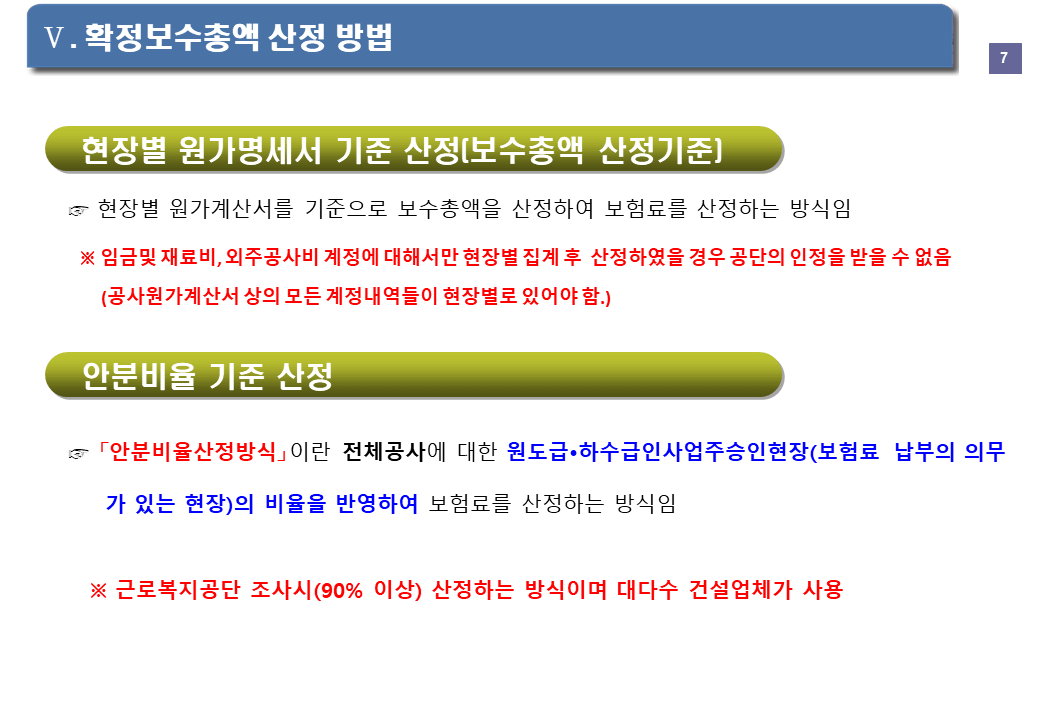 건설업-보험료산정방식-두가지