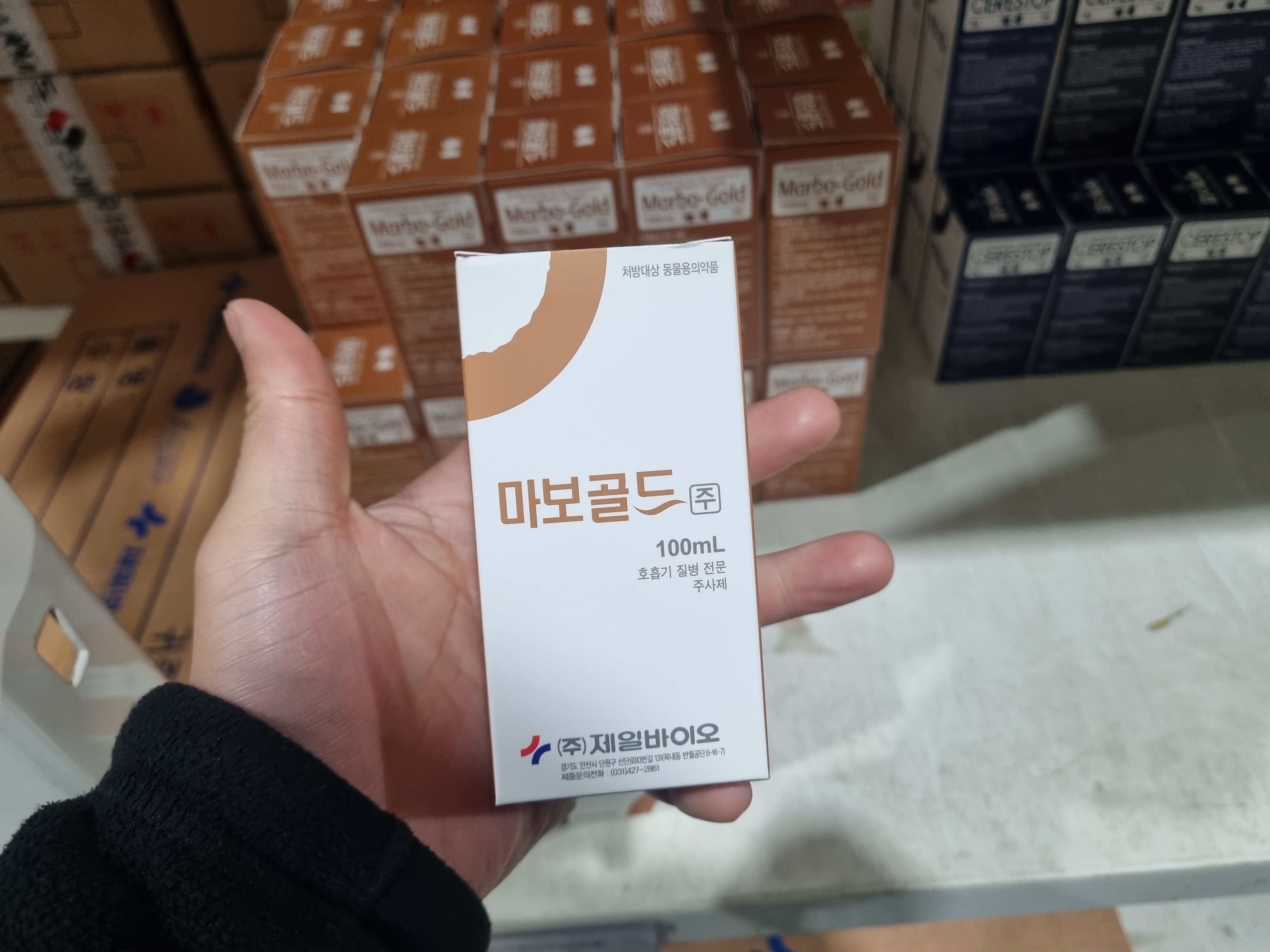  소돼지 항생제 호흡기 질병 전문 치료제 제일바이오 마보골드