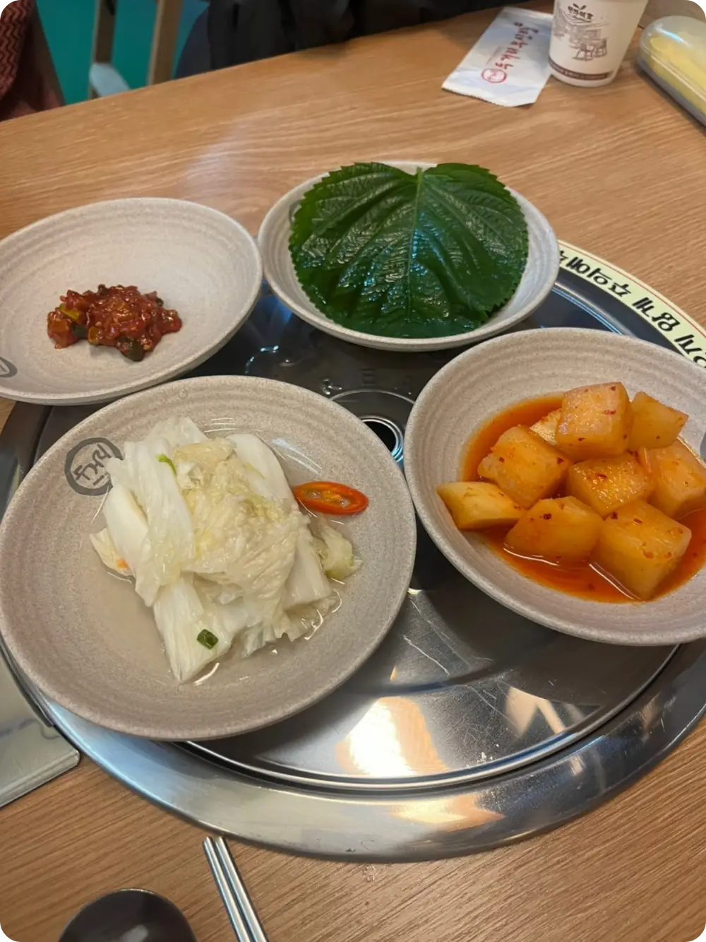 창원-북면-두거리우신탕-기본반찬