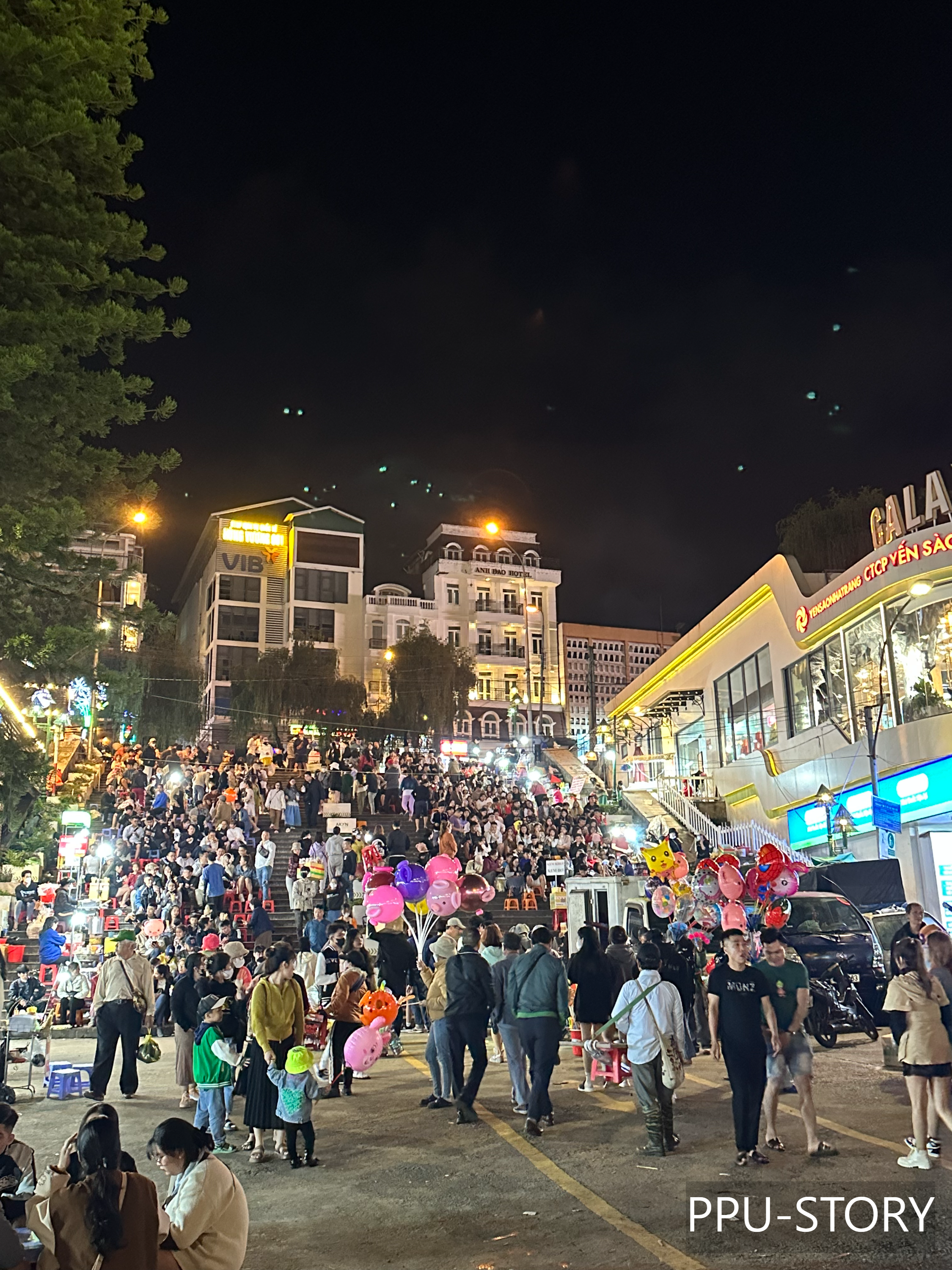  베트남 달랏 여행 필수코스 야시장! 먹거리, 쇼핑 한 가득