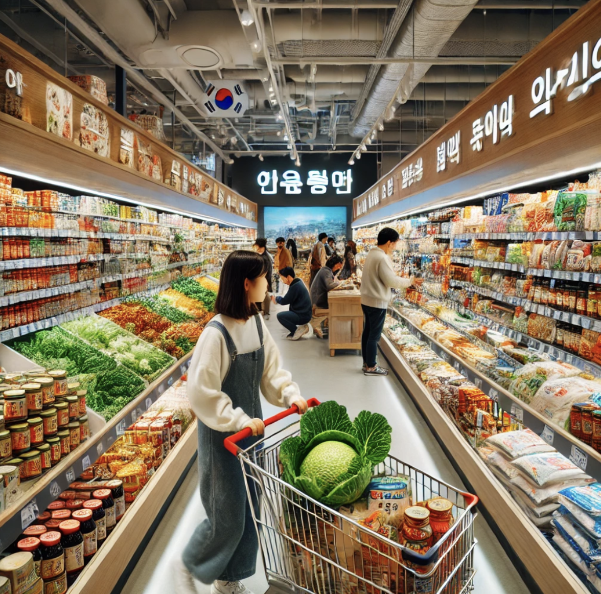 한인 마트 쇼핑