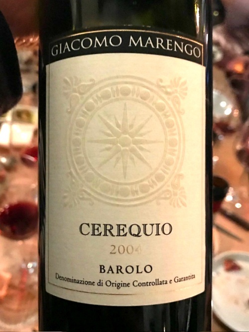 Giacomo Marengo Barolo Cerequio DOCG 2004
