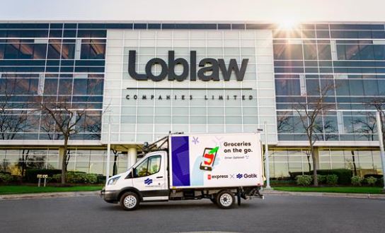  Loblaw에서 미국의 Gatik AI와 손을 잡고 캐나다 최초로 Driverless 배송차를 시범 운행한다고 발표했습니다.