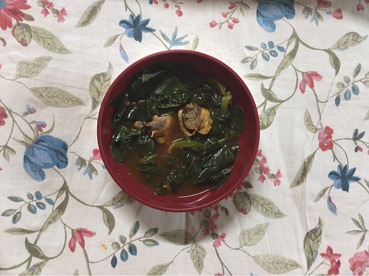  밥 짝궁, 시금치된장국(Spinach Soybean Paste Soup)