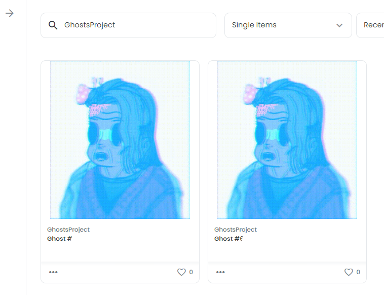 민팅 과정 기록(첫 화이트리스트 !!) 미상(Mr.Misang) 작가님 고스트프로젝트, NFT 4