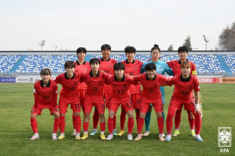 afc u20 여자 아시안컵 대만전 결과