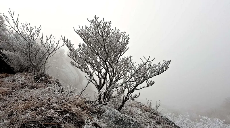 합천 가야산 설경