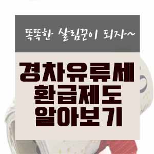  1세대 1경차의 유류비 지원