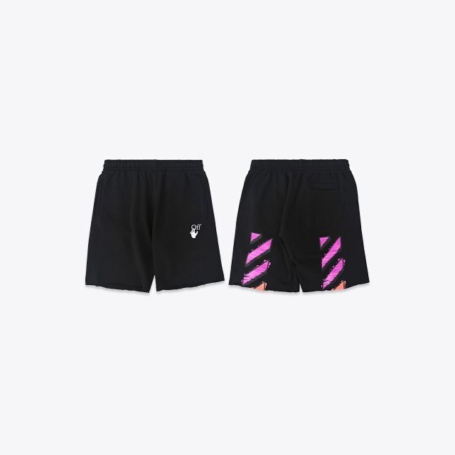  [OFF WHITE] 오프화이트 마커 프린팅 쇼츠 반바지