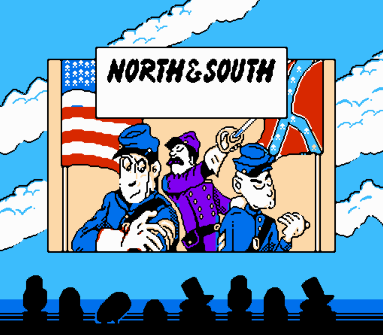  NES ROMS - North & South (EUROPE / 유럽판 롬파일 다운로드)