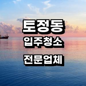 마포구 토정동 입주청소