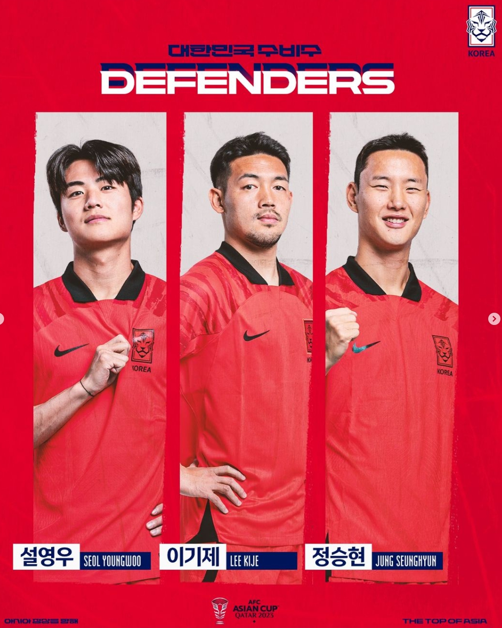 아시안컵 국가대표 명단