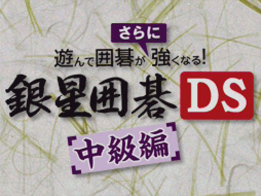  실버 스타 저팬 - 놀면서 바둑이 강해진다 은성바둑 DS 중급편 (遊んで囲碁がさらに強くなる銀星囲碁DS 中級編 - Asonde Igo ga Sarani Tsuyoku Naru! Ginsei Igo DS Chuukyuu Hen) NDS - ETC (테이블 게임)