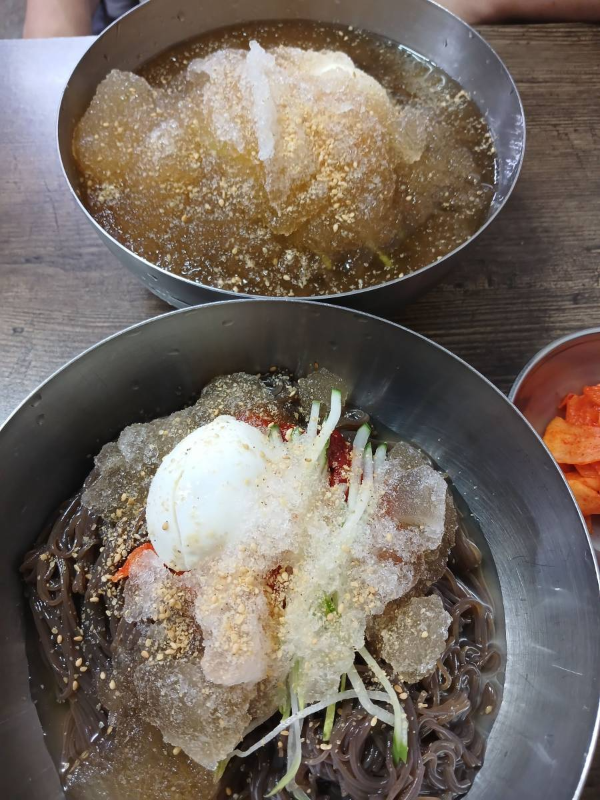 사철냉면 물냉비냉