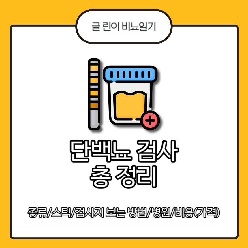  단백뇨 검사 총 정리 : 종류/스틱/검사지 보는 방법/병원/비용(가격)