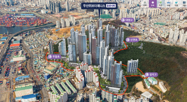 두산 제니스오션시티 - 오션뷰 초품아아파트 분양정보를 가지고 있습니다.