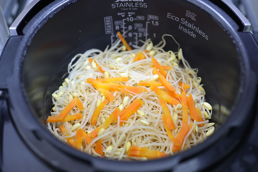 전기밥솥 콩나물밥 맛있게 한 그릇만드는 음식 돼지콩나물밥 양념장 4